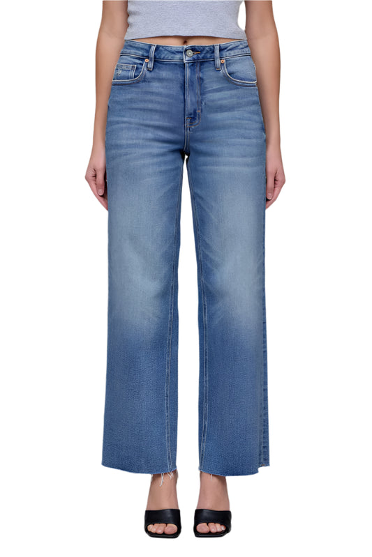 Logan High Rise Medium Vintage Stretch Dad Jean
