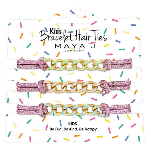 Kids Bracelet Hair Ties