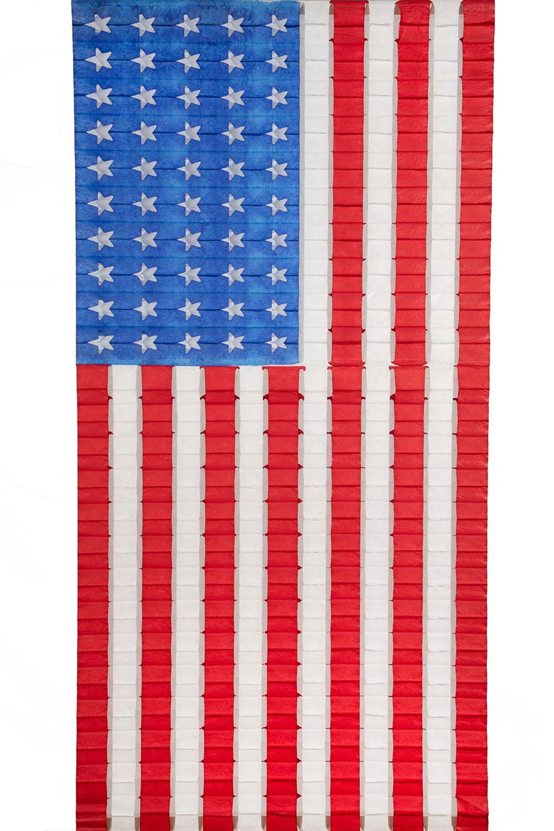Honeycomb Paper Patriotic Flag