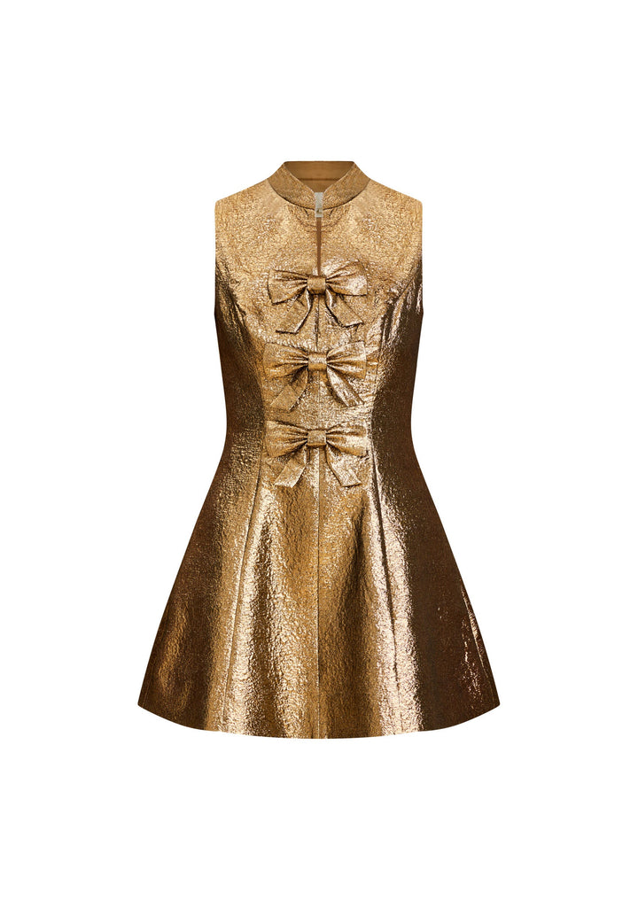 Hudson Bow Mini Dress by Mestiza