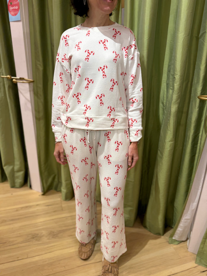 Sophie Candy Cane Pajama Set