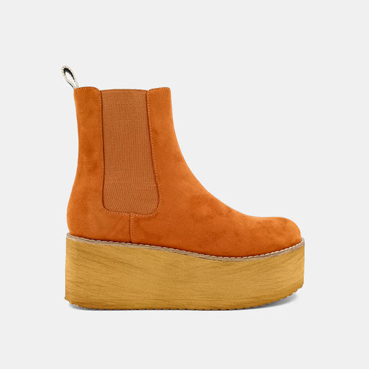 Yoshi Boots in Rust Suede by Shushop