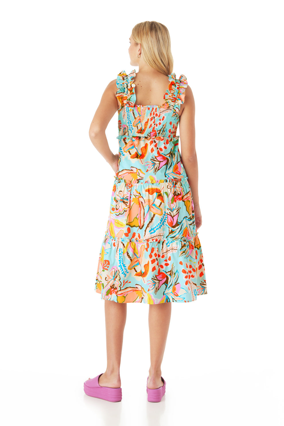 Brayden Dress in Canyon Floral by Crosby