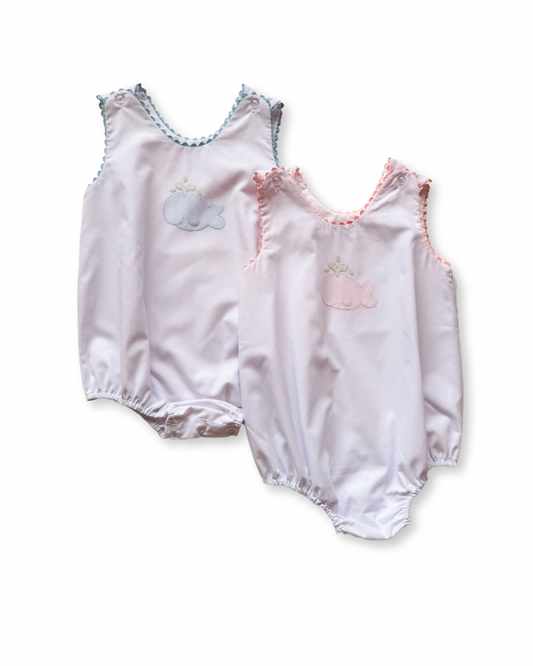 RicRac Sleeveless Bubble with Embroidery by Auraluz