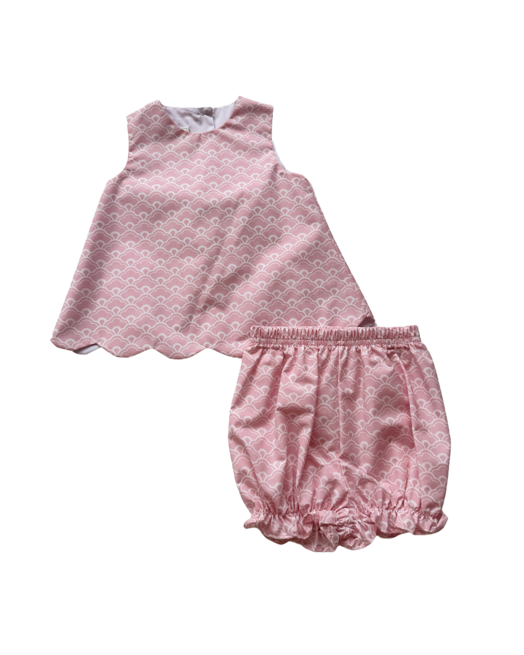Seashell Sundae Set in Pink Shell Print