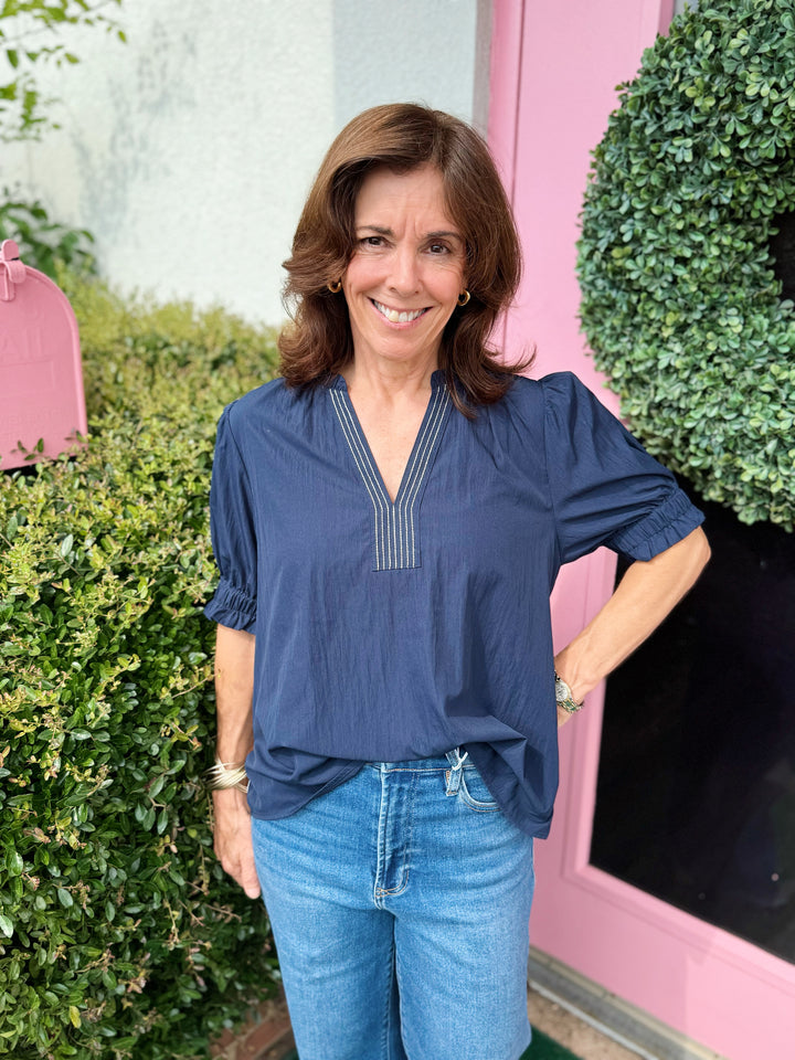 April V-Neck Top