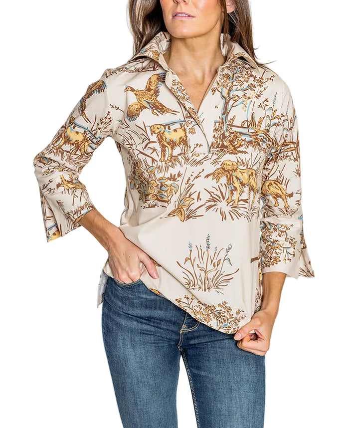 Ruthie Top in Maple Field &amp; Feather by House of MBR