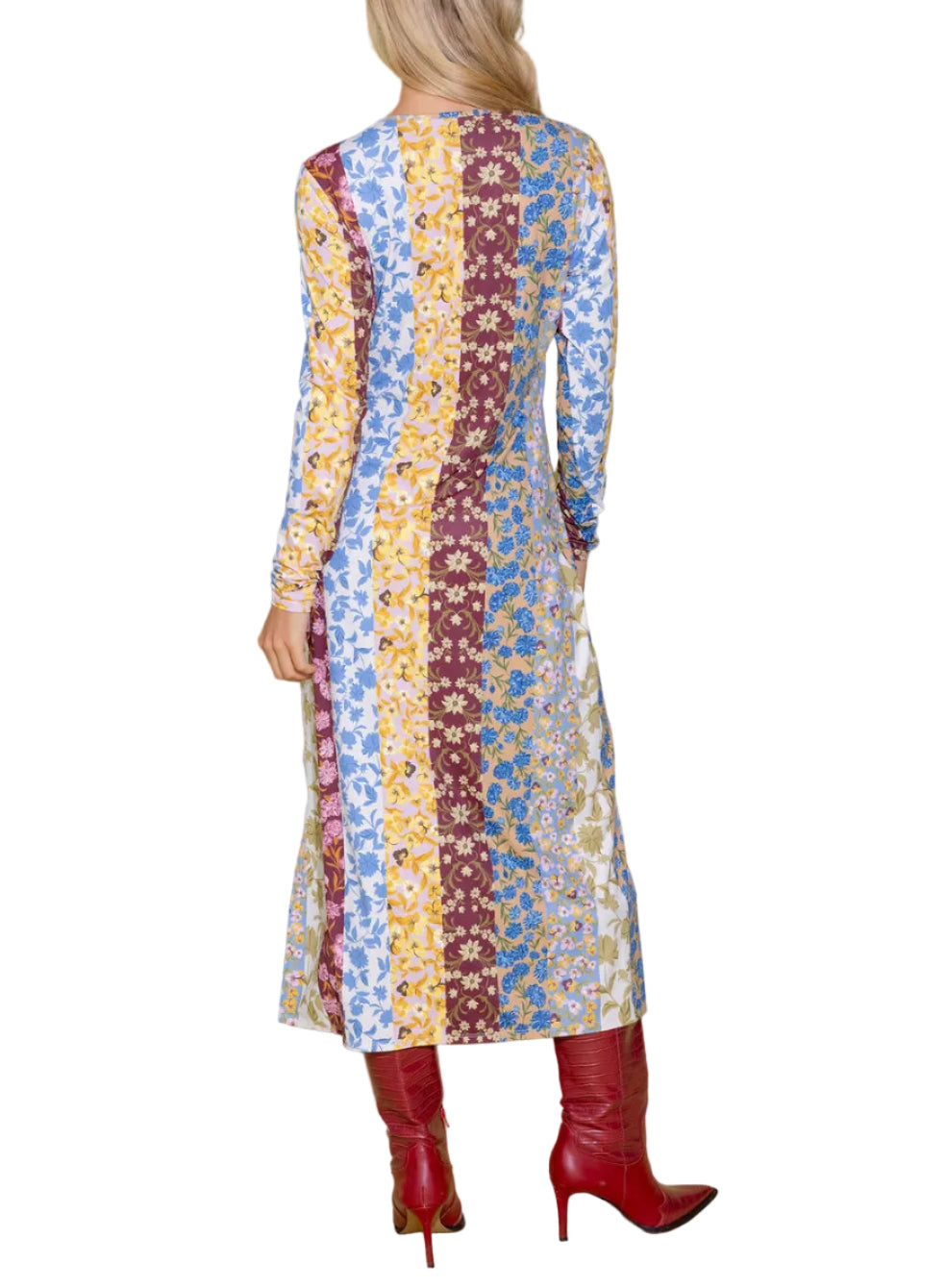 Dorit Dress in Golden Bouquet by Alden Adair