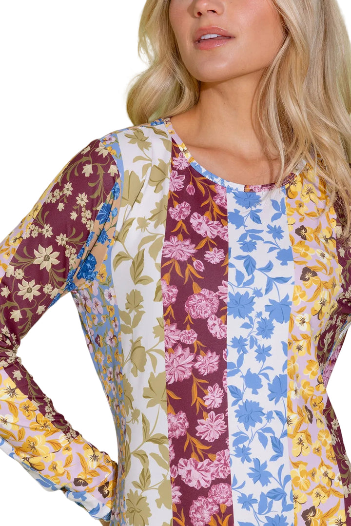 Dorit Dress in Golden Bouquet by Alden Adair