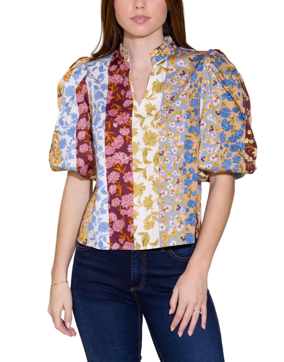 Ali Top in Golden Bouquet by Alden Adair