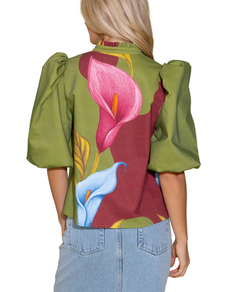 Ali Top in Calla Lily by Alden Adair