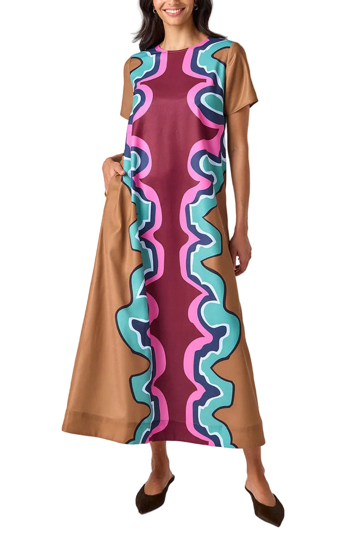 Coco Dress in Serpentine by Crosby