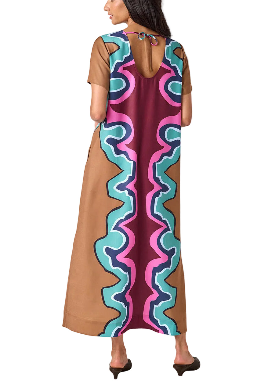 Coco Dress in Serpentine by Crosby