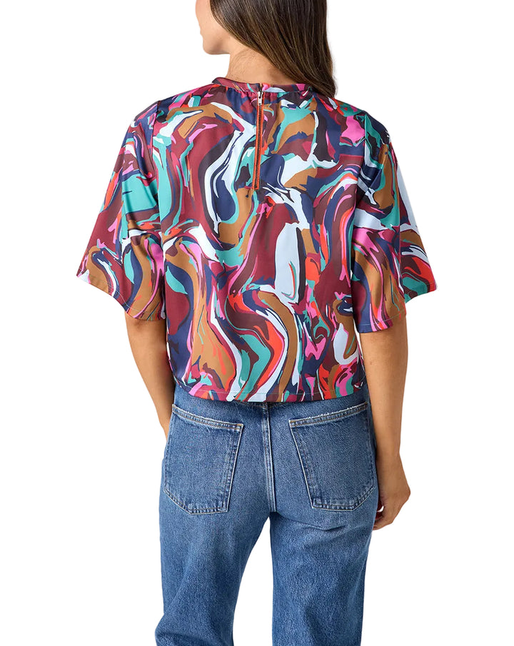 Bree Tee in Color Current by Crosby