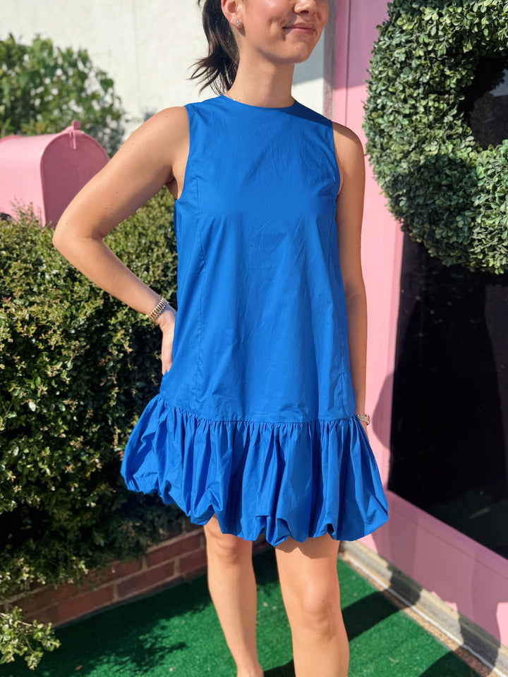Veronica Bubble Hem Mini Dress