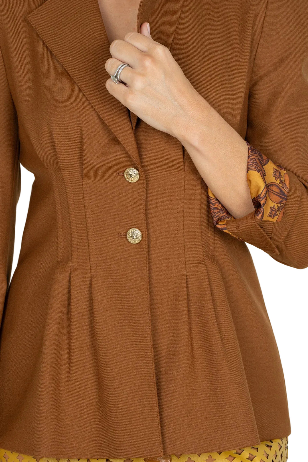 Stella Blazer in Pecan by Emily McCarthy