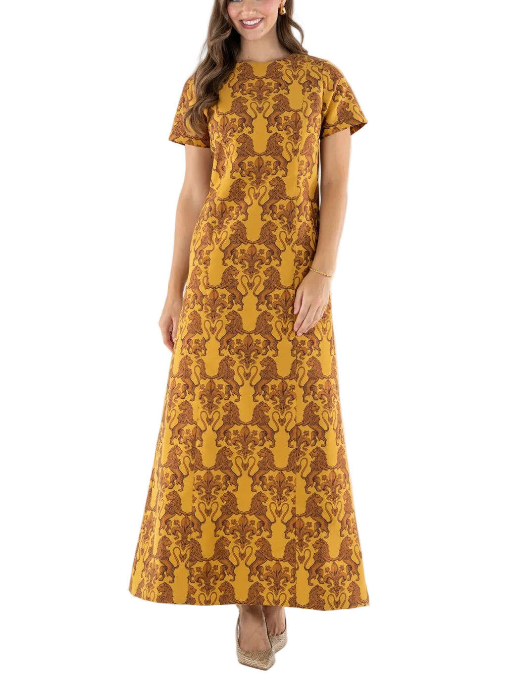 Cornelia Dress in Leone by Emily McCarthy