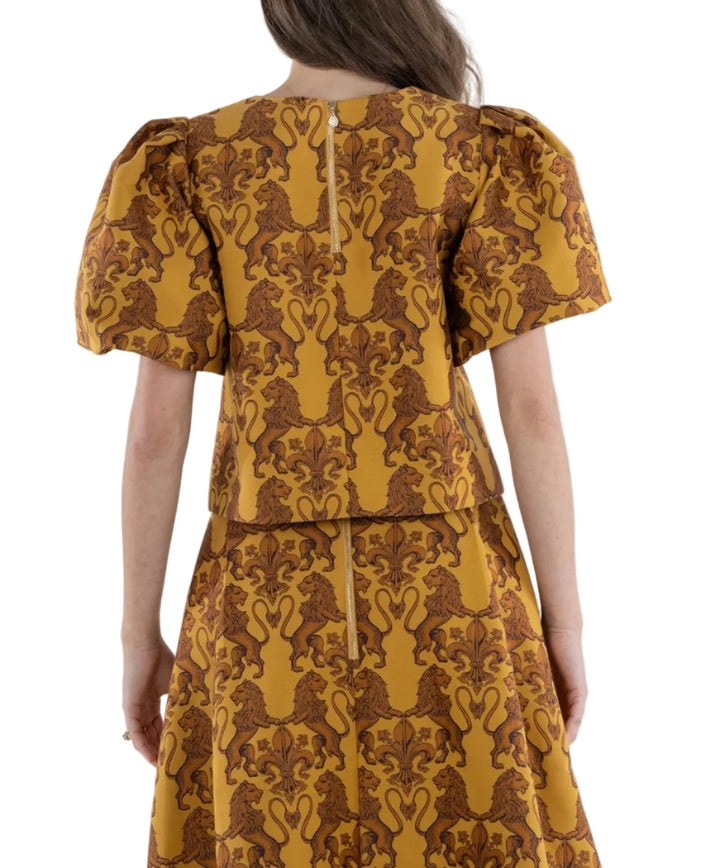 Jane Top in Leone by Emily McCarthy