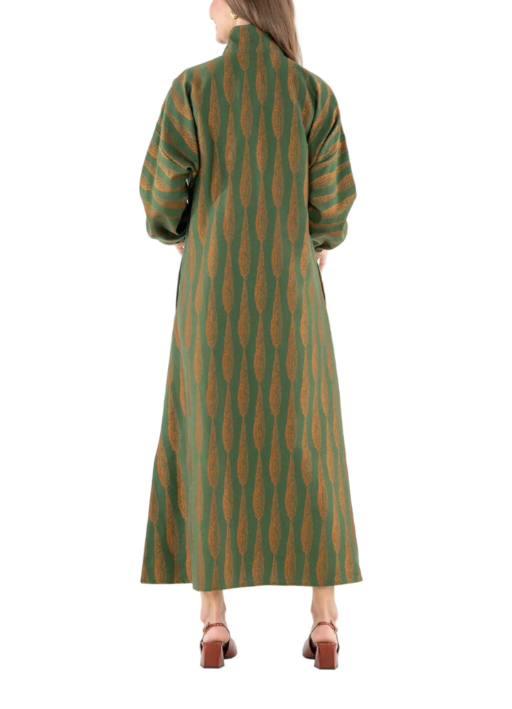 Long Sleeve Poppy Maxi Dress in Tuscan Villa by Emily McCarthy