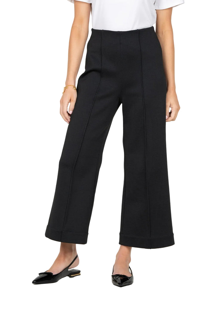 The Cropped Piper in Black