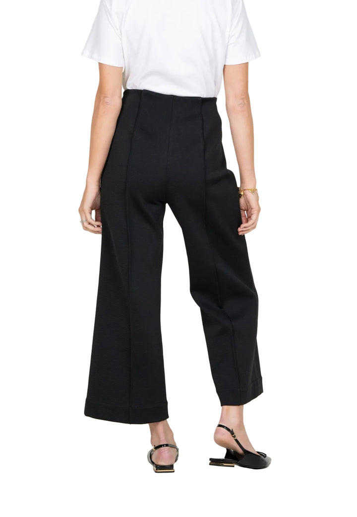 The Cropped Piper in Black