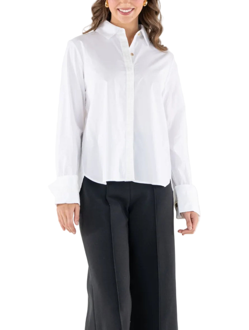 Classic Oxford Top in White