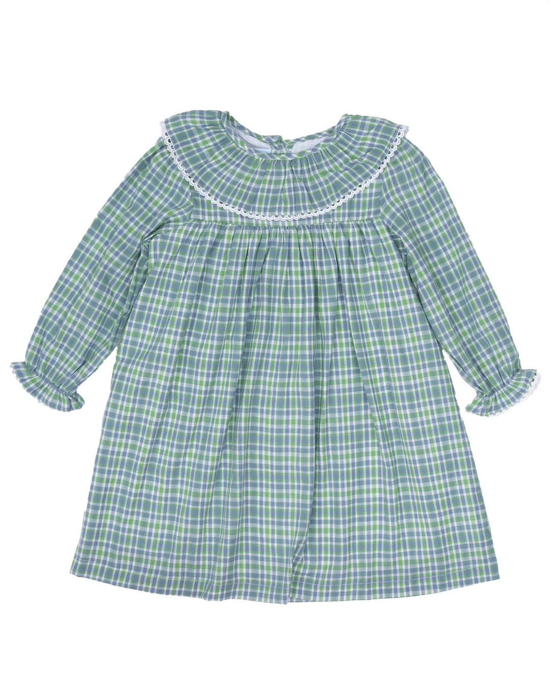 Hunter Dress in Bluegrass Plaid