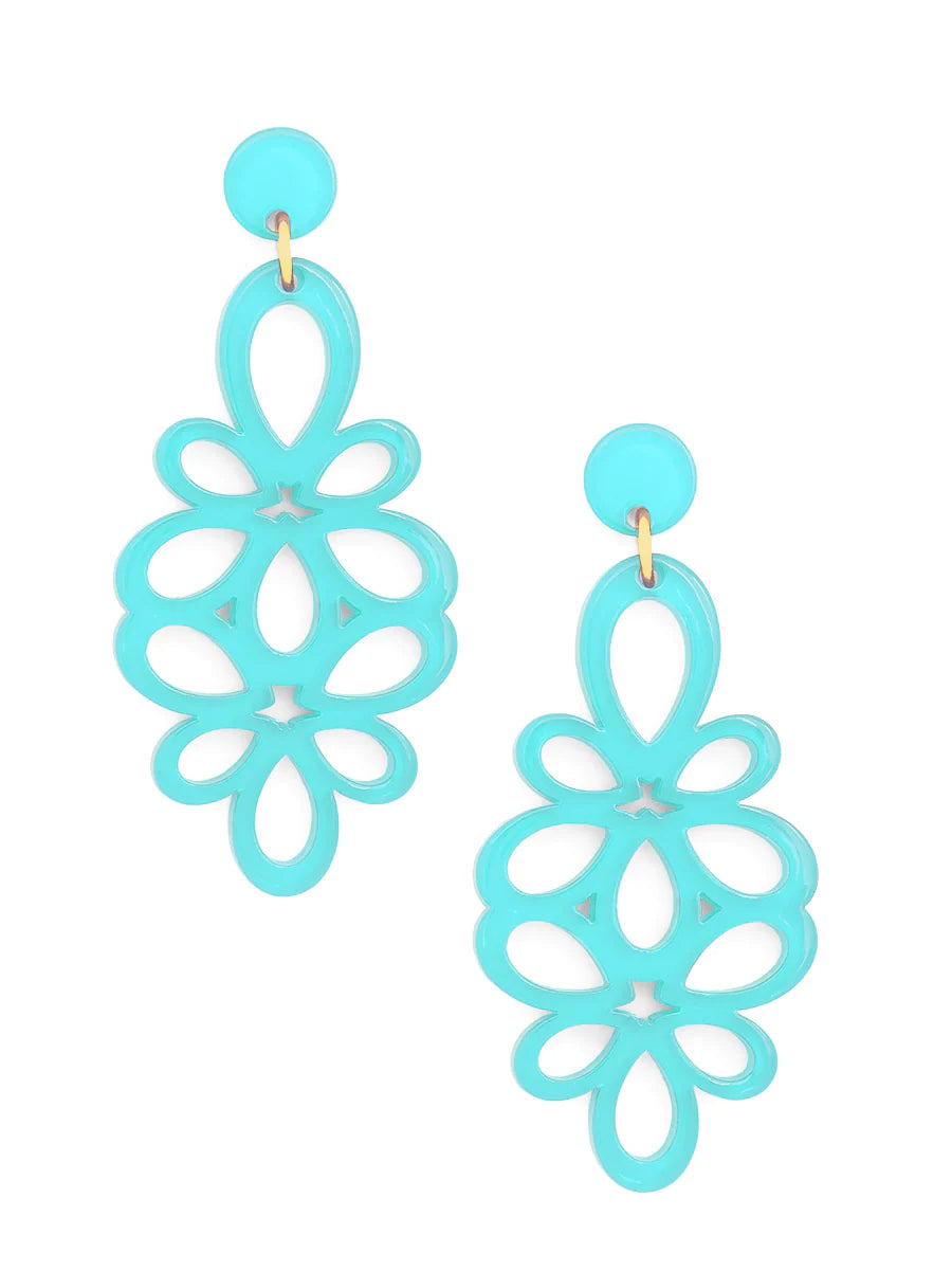 Melanie Blooming Flower Drop Earring