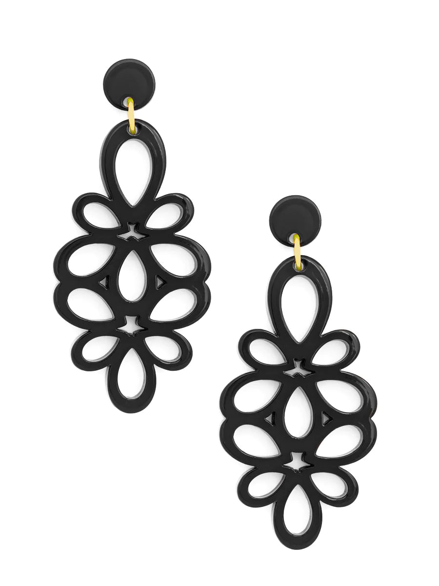 Melanie Blooming Flower Drop Earring