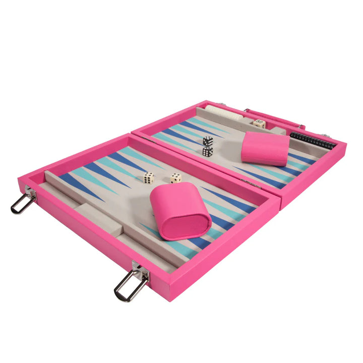 Mini Travel Backgammon Set