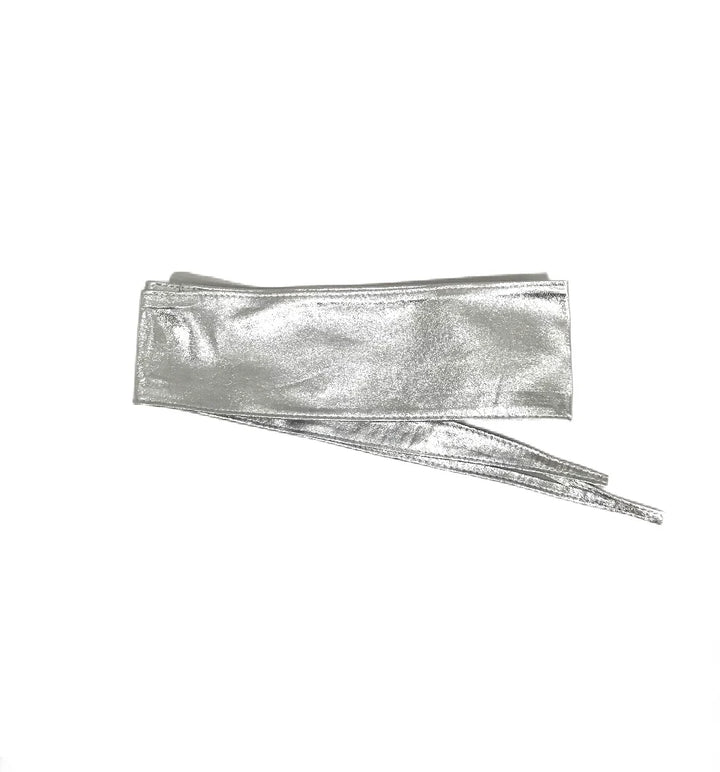 Leather material 

Wrap belt 