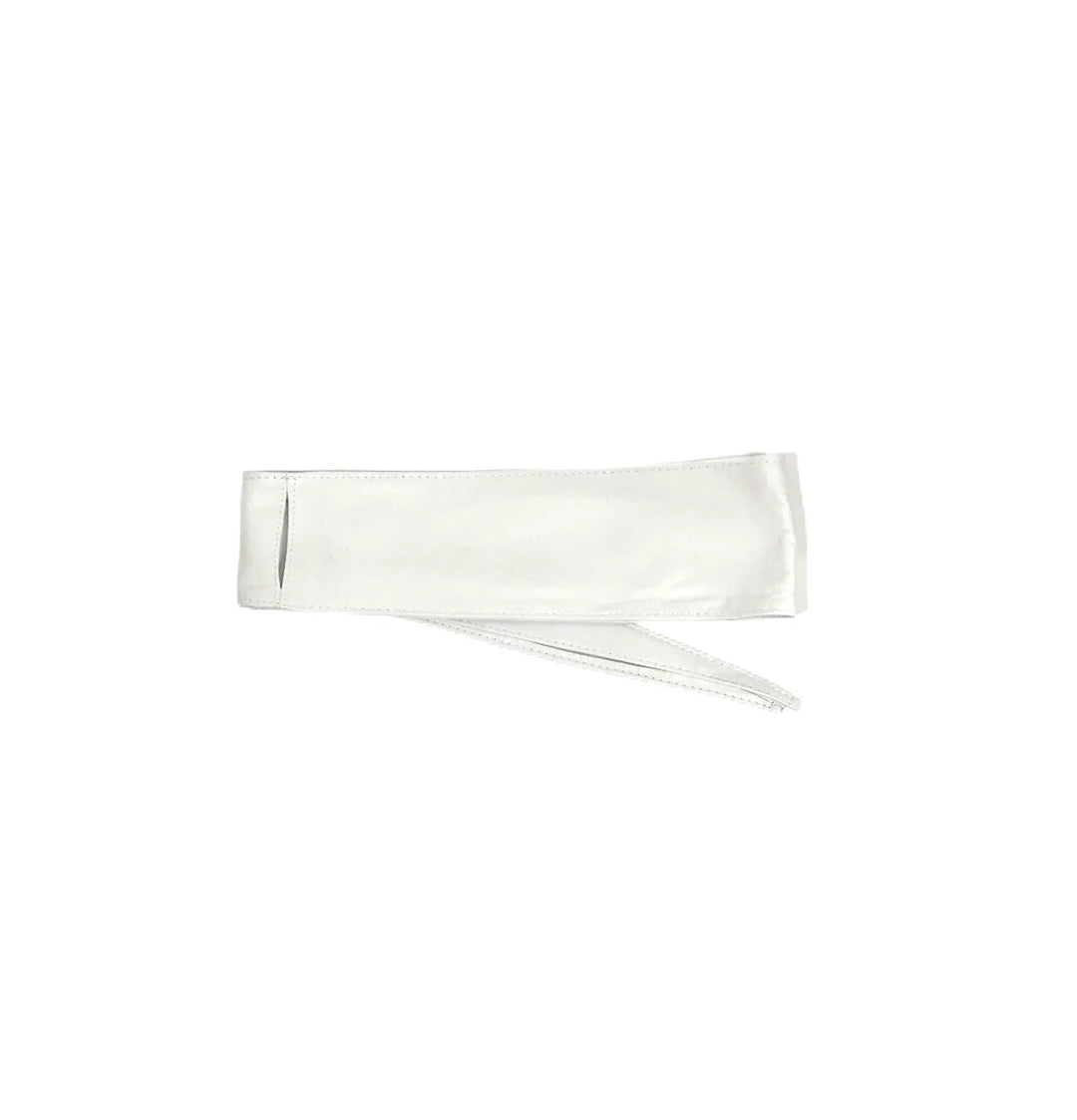 Leather material 

Wrap belt 