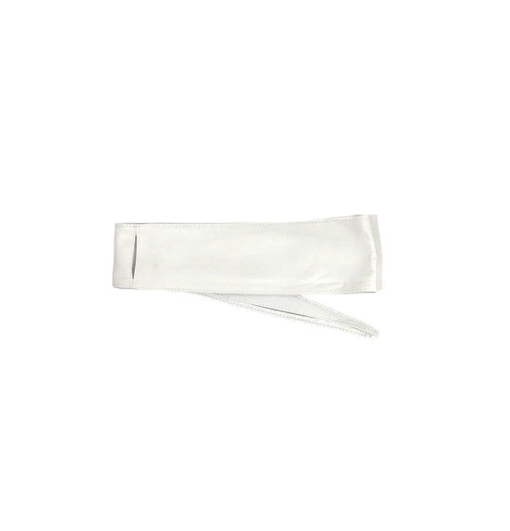 Leather material 

Wrap belt 