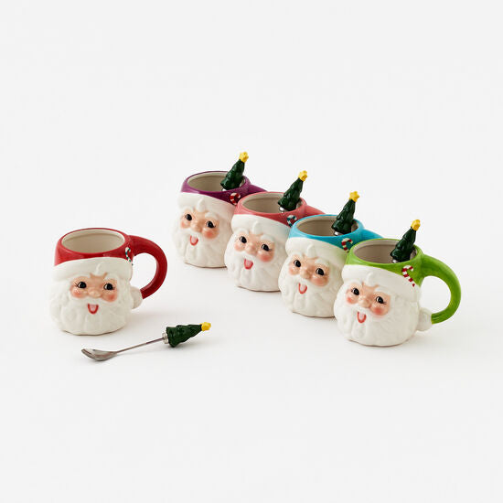 Ceramic Santa Mug