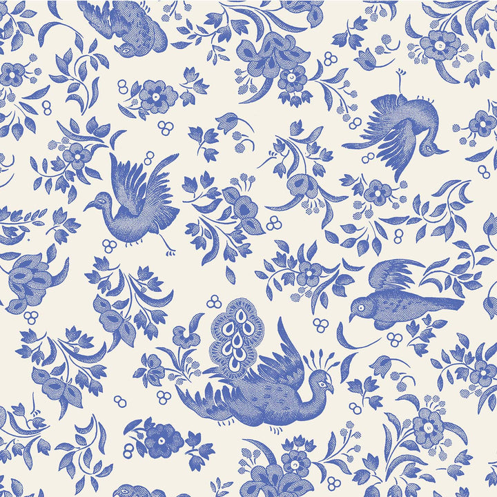 Blue Regal Peacock Napkins - Pickering Boxwood
