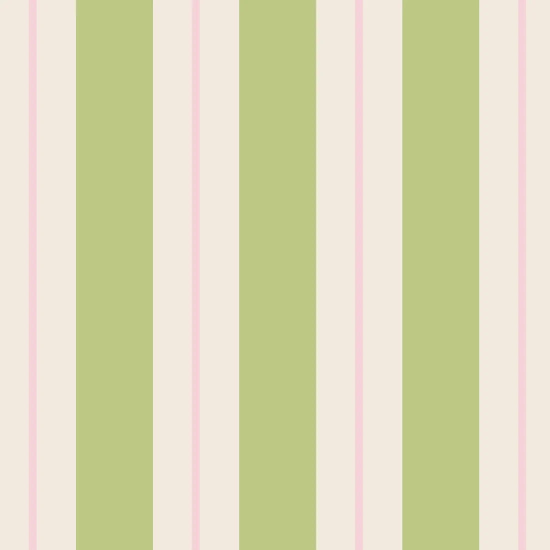 Green & Pink Awning Stripe Napkins