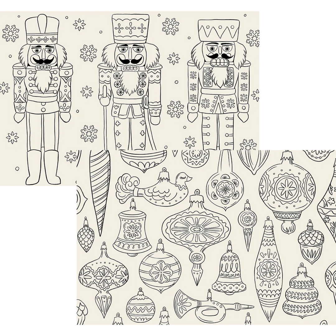 Christmas Die-Cut Placemats