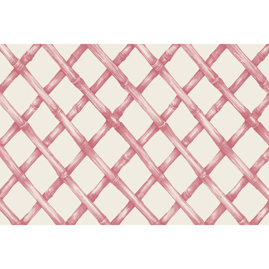 Pink Lattice Tableware