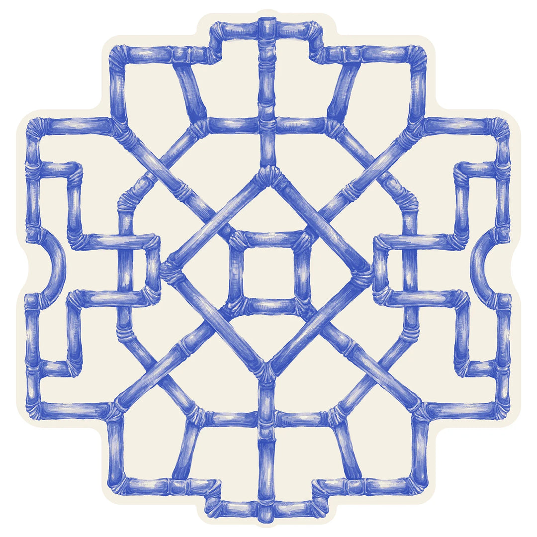 Bamboo Die-Cut Placemat - Pickering Boxwood