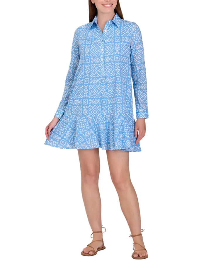Our Classic Shirtdress but in mini form. The Polly dress is the perfect transitional style. Pair with boots for cooler weather, loafers for busy days, or your summer jellies for vacation. The button neckline combined with the loose ruffle bottom makes this a classic, yet trendy piece. You&
