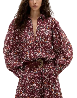 Perfect for every season, the Camille Shirt is crafted from our beautiful 100% natural linen, pre-washed and softened. It&