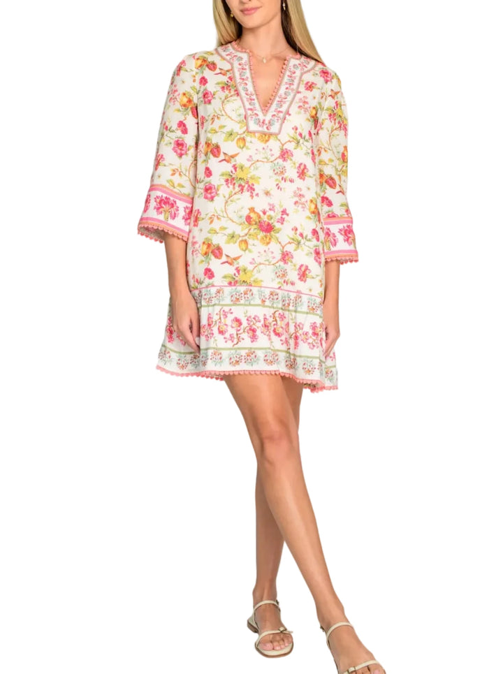 Lucy Dress in English Gardens by Elizabeth James