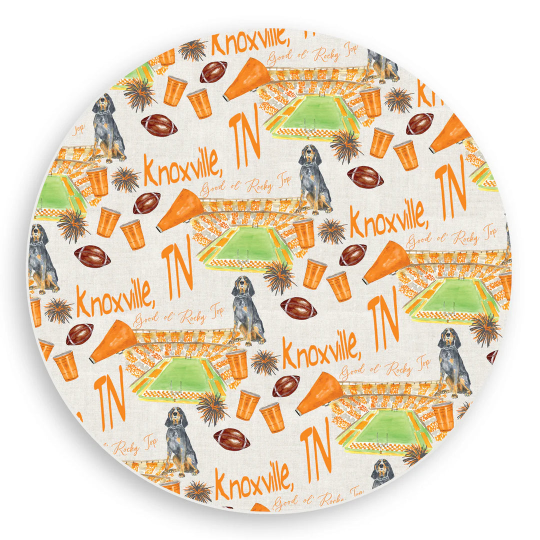 College Football Vinyl Placemat