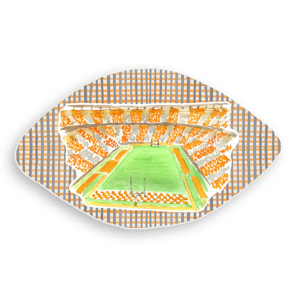 College Football Vinyl Placemat