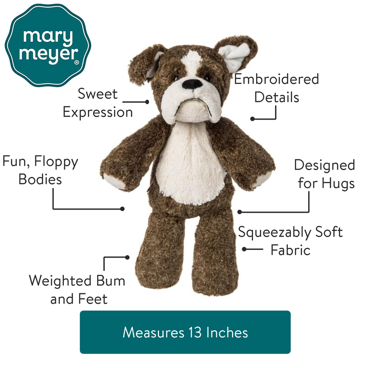 Marshmallow Bradley Bulldog Plush Toy