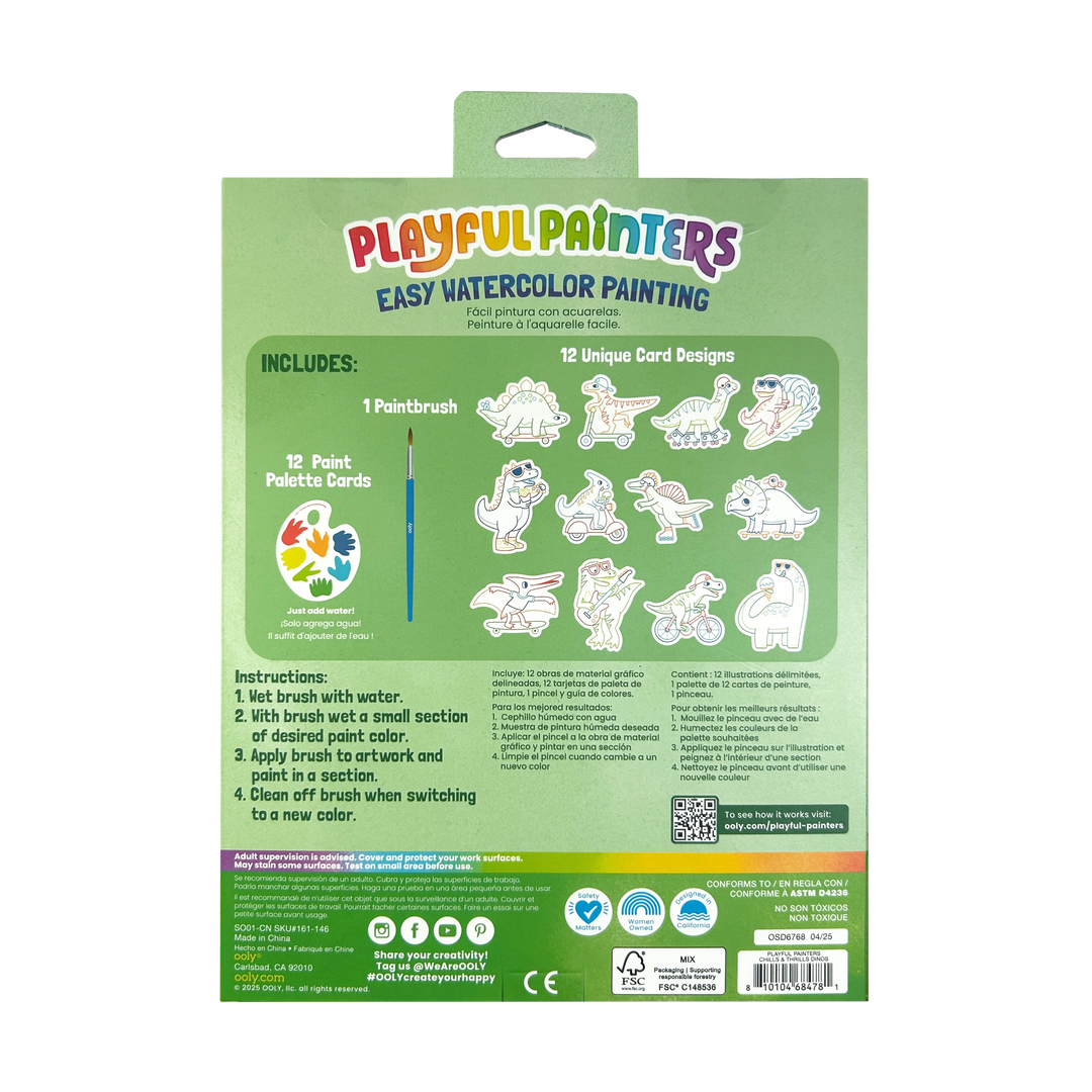 Playful Painters Easy Watercolor Painting Kit