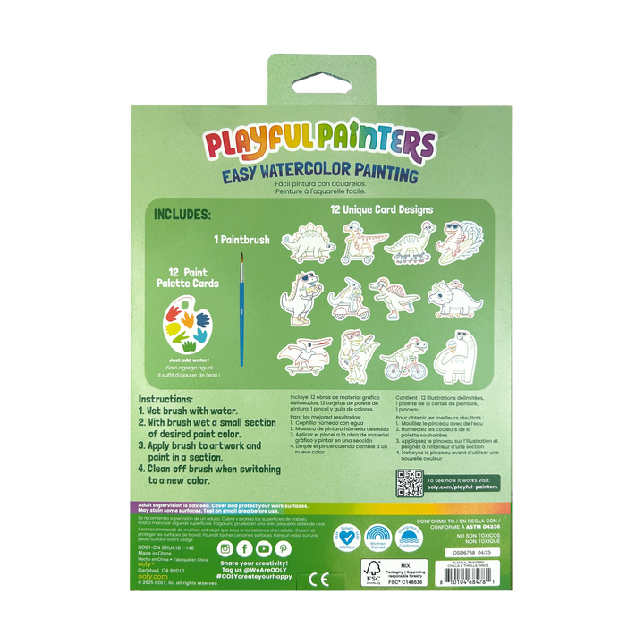 Playful Painters Easy Watercolor Painting Kit
