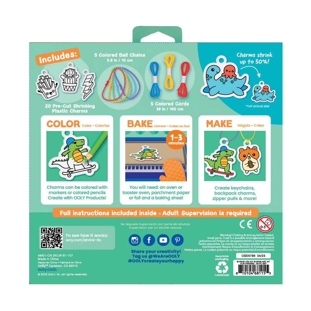 Shrink-its! DIY Shrink Art Kit