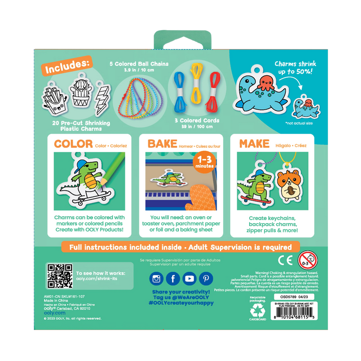 Shrink-its! DIY Shrink Art Kit