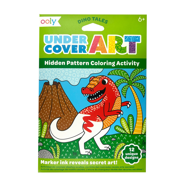 Undercover Art Hidden Pattern Coloring Activity Art Cards